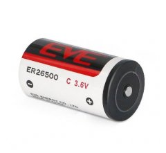 EVE ER26500 3.6V一次锂亚硫酰氯（Li-SOCl?）8500mAh电池 锂一次电池